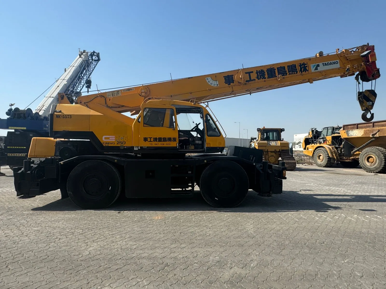 1997- TADANO TR250M - 25TONS ROUGH TERRAIN CRANE 4X4 1997- TADANO TR250M - 25TONS ROUGH TERRAIN CRANE 4X4