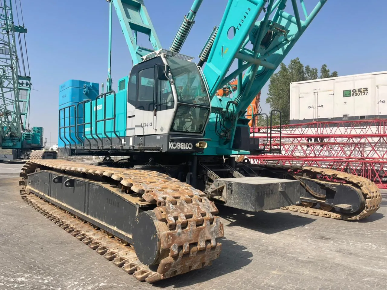 2008 - KOBELCO CKE1350-1F - 135TONS CRAWLER CRANE 2008 - KOBELCO CKE1350-1F - 135TONS CRAWLER CRANE