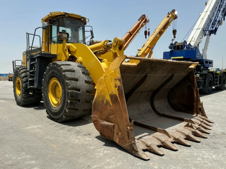 2008 - USED KOMATSU WA600-3 - 60TONS WHEEL LOADER